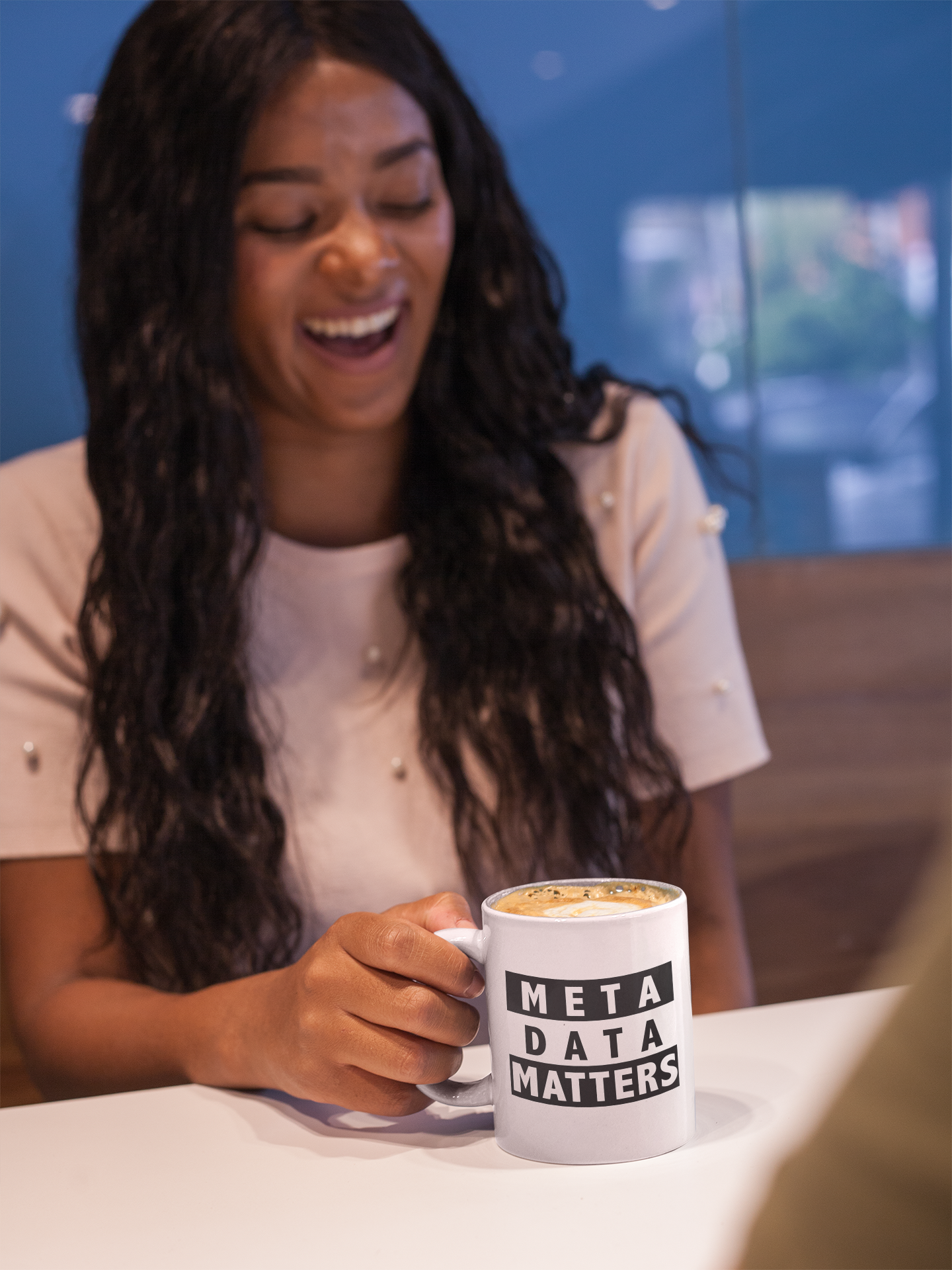 Meta Data Matters Accent Ceramic Mug, (11oz, 15oz)