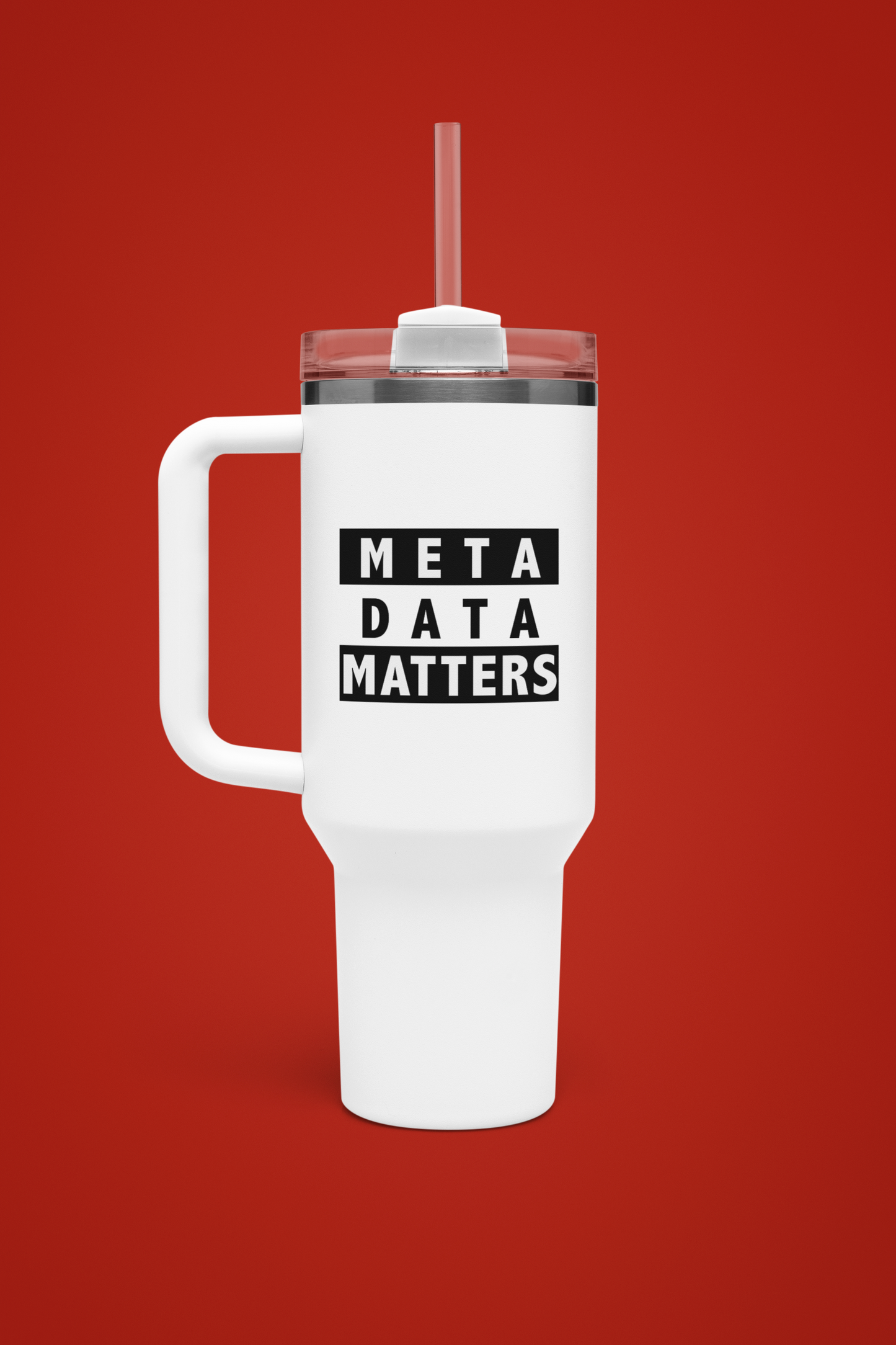 Tumbler, 40oz - Meta Data Matters for us creators